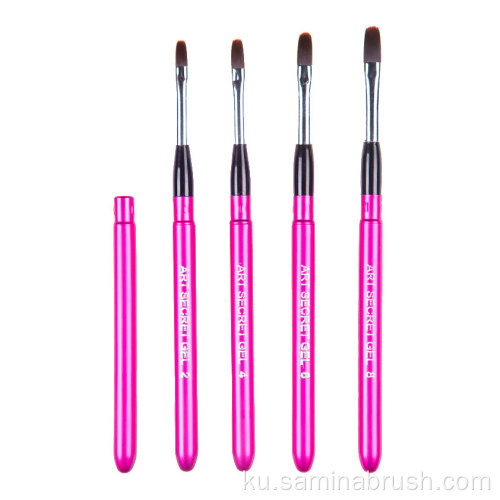Ladies 'Gel Nail Brush Art